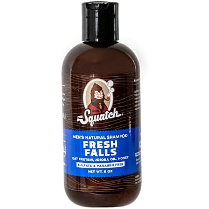 Dr. Squatch FRESH FALLS SHAMPOO 8 OUNCE (PACK OF 1) FRESH FALLS - Image 1