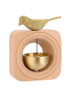 General Doorbell entrance, 1PCS, magnetic brass doorbell Handmade wooden doorbell Owner doorbell opens elegant bird doorbell Wooden magnetic doorbell entrance Welcome doorbell  - Image 1