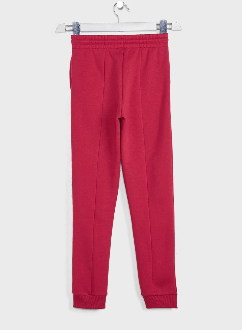 Calvin Klein Jeans Kids Logo Flock Sweatpants