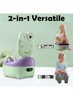 ZCM-HAPPY Classic PVC Cushion Toddler Potty Training Chair With Lid And High Back Support  - Image 4