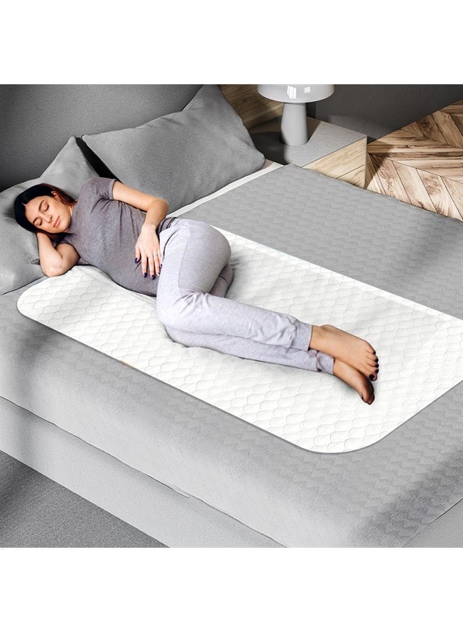 Epica Premium Ultra Plus Waterproof Sheet Protector Bed Pad, Under-pad, Quilted, Waterproof, and Washable, 34" x 52" for Children or Adults with Incontinence (1-Pack)  - Image 1