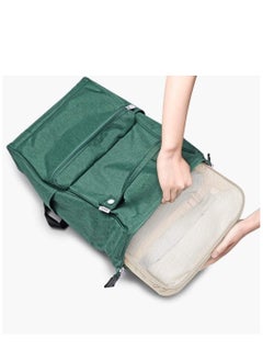 NANAO 7 Piece Packing Cubes Value Set for Travel Luggage Organiser Bag Compression Pouches Clothes Suitcase Packing Organizers Set with Toiletry Bag(Beige)  - Image 4