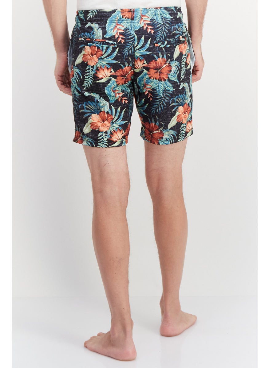 Men Drawstring All Over Printed Board Shorts, Black - pzsku/ZD6BA9F8C4DDC59A0D8E3Z/45/_/1727187724/6b164587-689b-4a14-b0d5-779d77f6b5f4