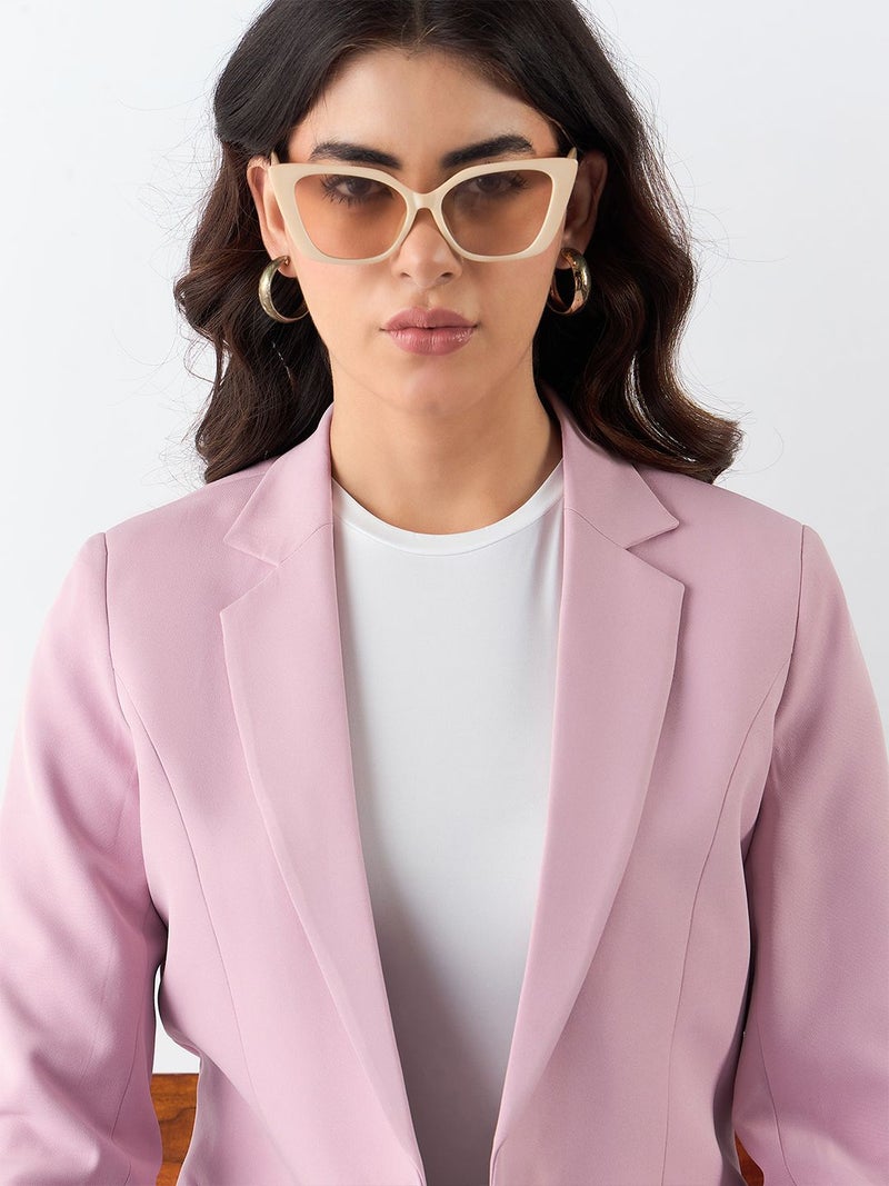 Powersutra Pink Blazer for Women - Image 3