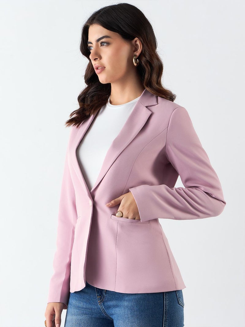 Powersutra Pink Blazer for Women - Image 5