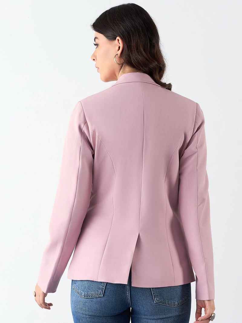 Powersutra Pink Blazer for Women - Image 4