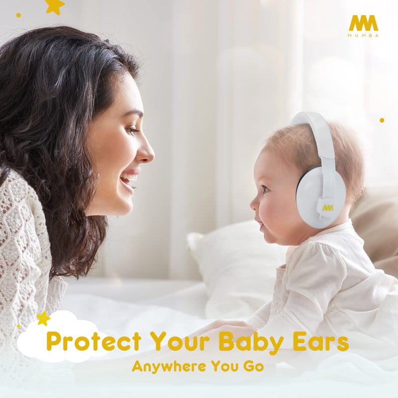 Mumba Baby Ear Protection Noise Cancelling HeadPhones for Babies and Toddlers Baby Earmuffs - Ages 3-24+ Months - Image 4
