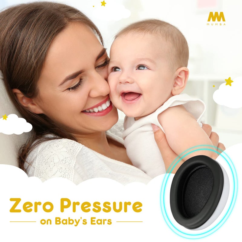 Mumba Baby Ear Protection Noise Cancelling HeadPhones for Babies and Toddlers Baby Earmuffs - Ages 3-24+ Months - Image 5
