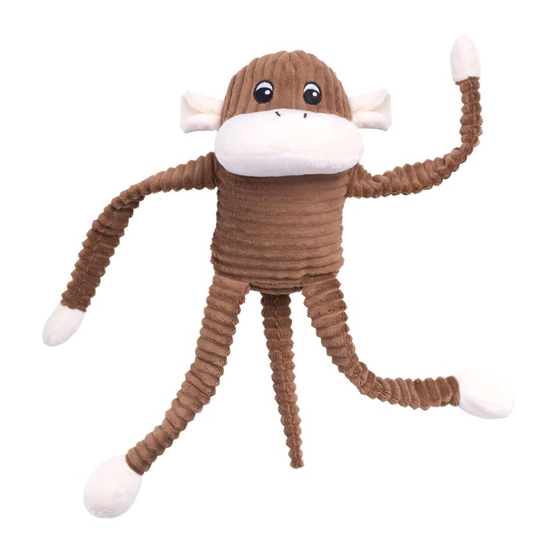 ZippyPaws Spencer The Crinkle Monkey Large - Image 2
