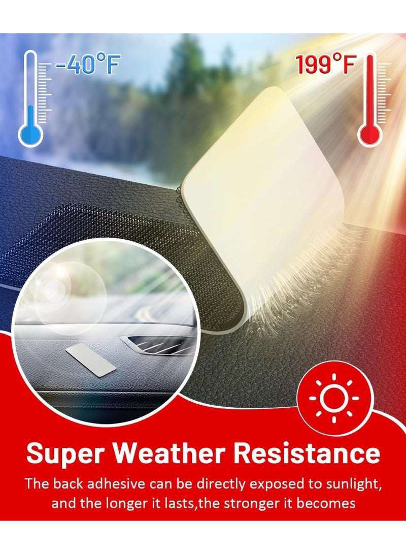 Velcro Strips with Adhesive, Hook and Loop Strips with Super Adhesive Heavy Duty, Made of 3M, Heat Resistant Waterproof, Outdoor or Indoor Use, 12 Sets (Black, 1.57x1.97 Inch) - Image 3