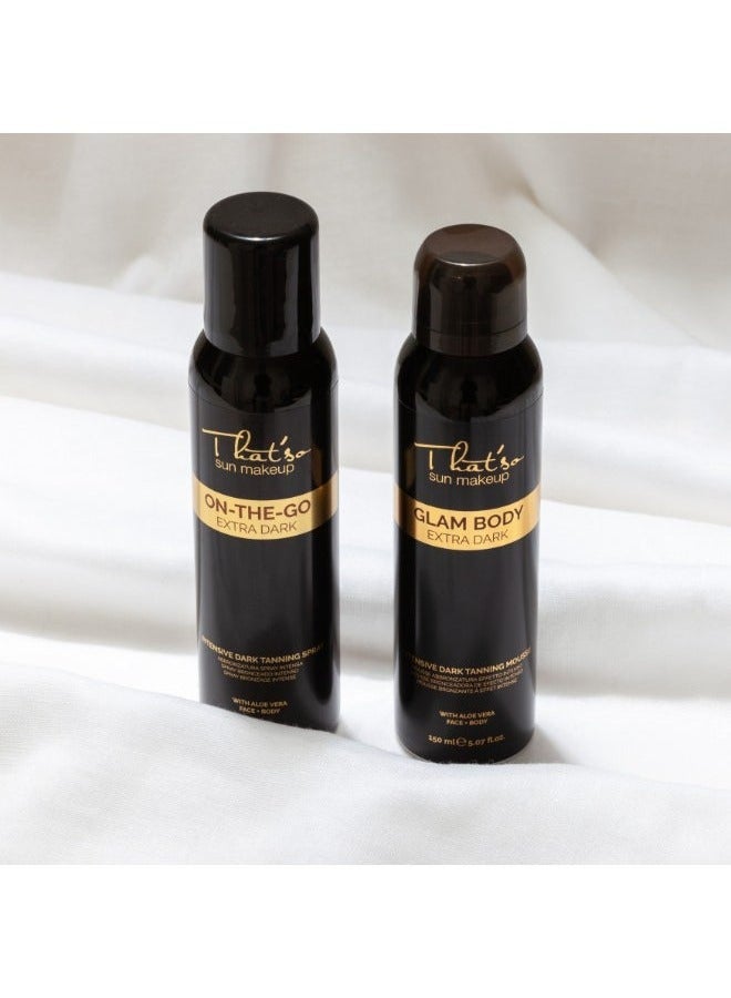 رغوة التسمير الذاتي الفوري للجسم - داكن جدا حجم 150 مل - Image 2