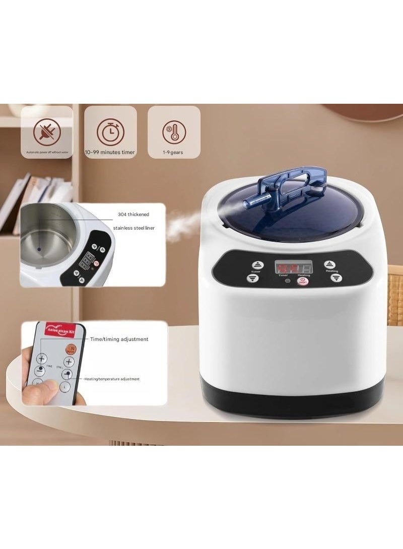 XiuWoo Sauna, Portable Sauna, Home Sauna with 3.0L Steam Generator, With Remote Control ,Foldable Chair, Home Sauna Tent for Gym, Yoga, Pilates, Hot Tu - Image 2