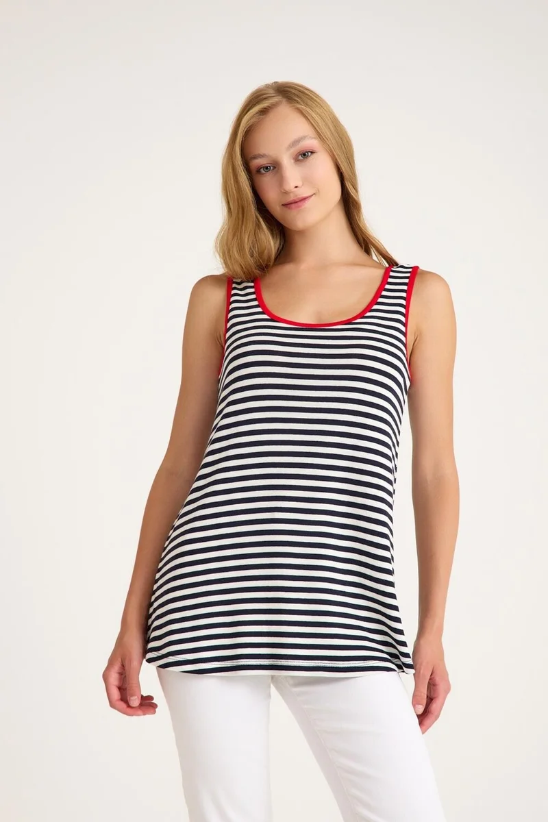 كوتن كونسيبت 3 Pieces Cotton Thick Strap Athlete T-Shirt