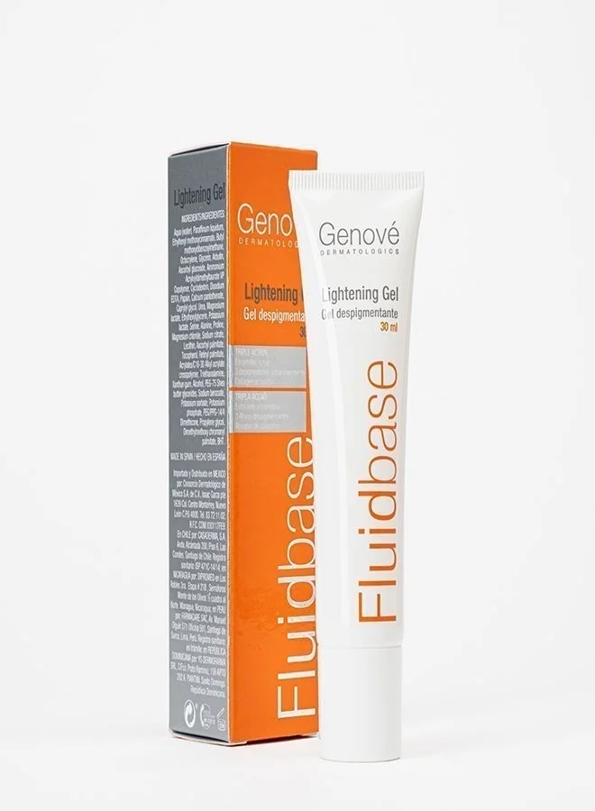 Genove  Genove Fluidbase Lightening Gel (30ml)|Dark Spot Corrector & Skin Brightener |with Arbutin & Vitamin C  | Best Price UAE