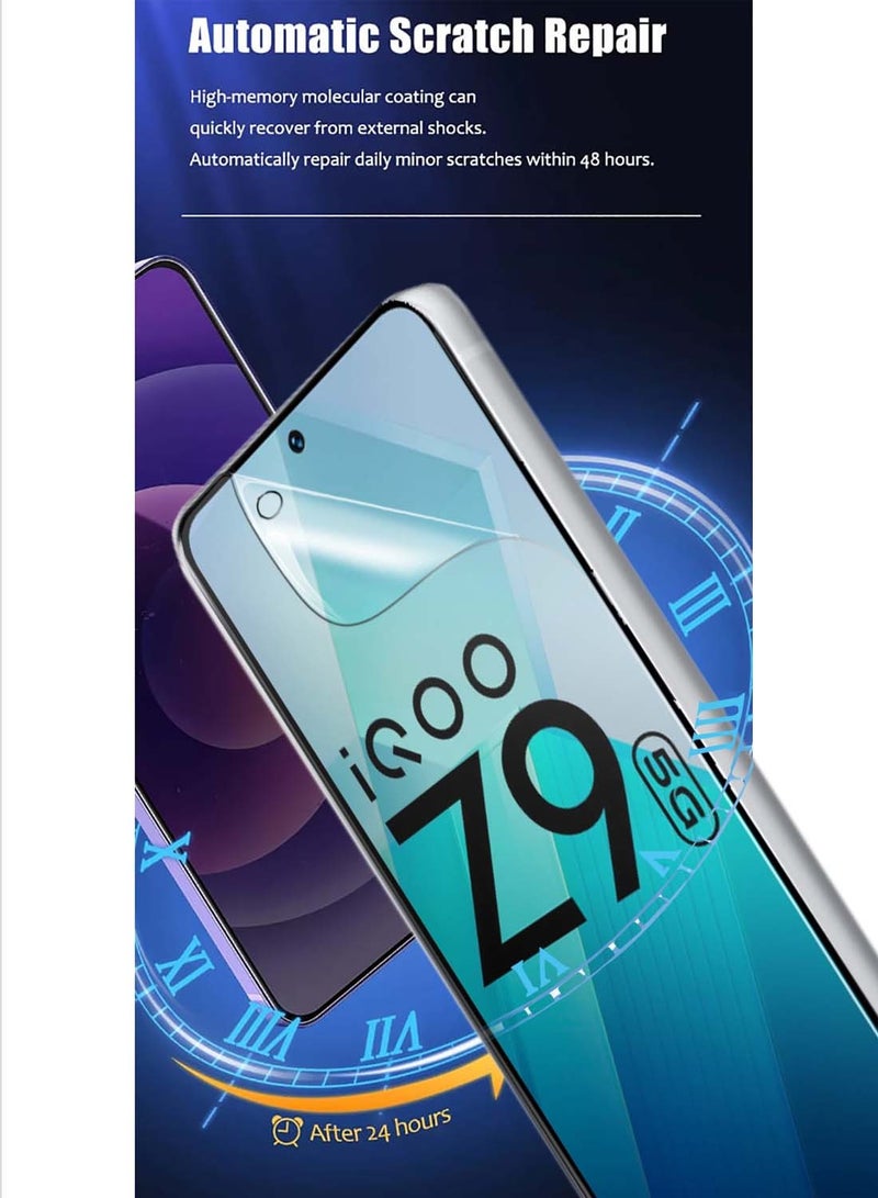Yesido Vivo iQOO Z9 5G 2024 Yesido Premium Hydrogel Film Thin and Flexible Screen Protector (MSHFMN) - Clear - Image 5