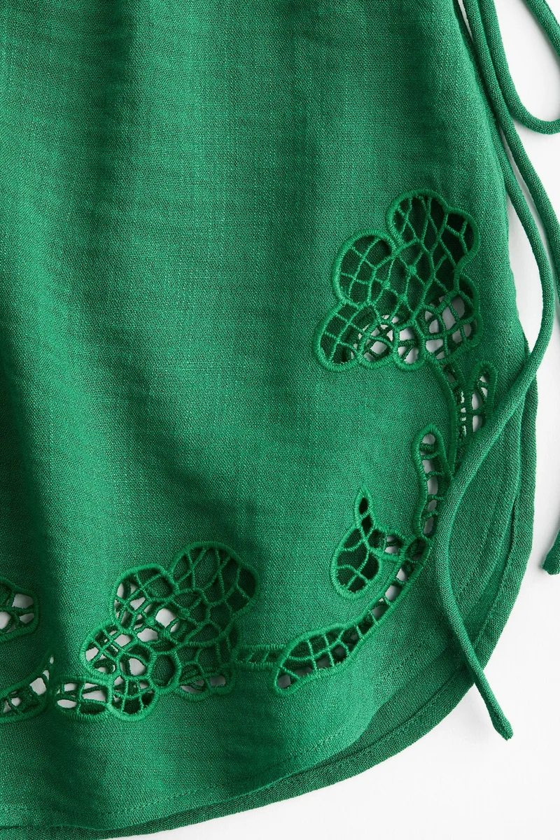 H&M Broderie anglaise beach shorts