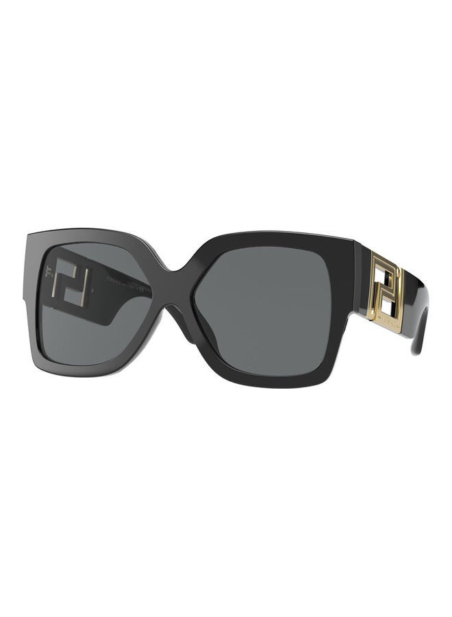 VERSACE Women UV Protected Oversized Sunglasses - Image 2