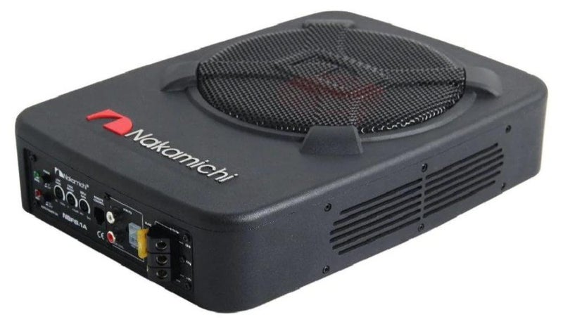 Nakamichi Underseat Subwoofer NBF8.1 1200W Powerful Active Subwoofer 8 Inch 120RMS - Image 1