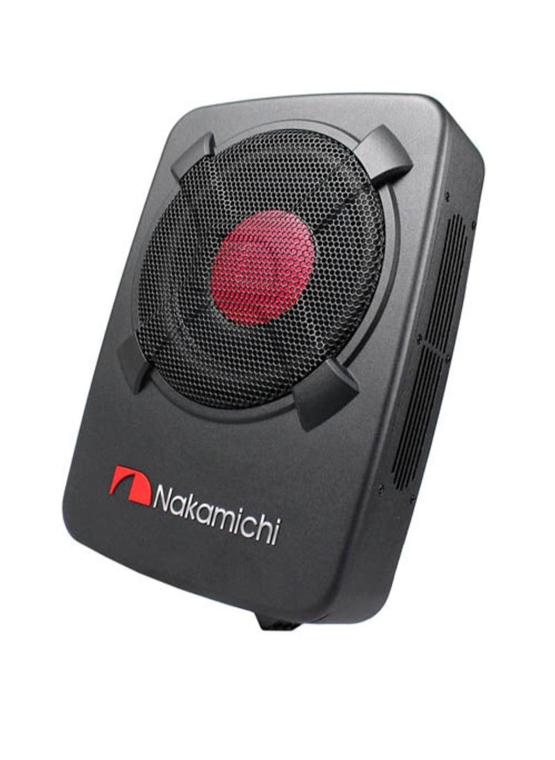 NAKAMICHI - Nakamichi Underseat Subwoofer NBF8.1 1200W Powerful Active Subwoofer 8 Inch 120RMS - Image 1