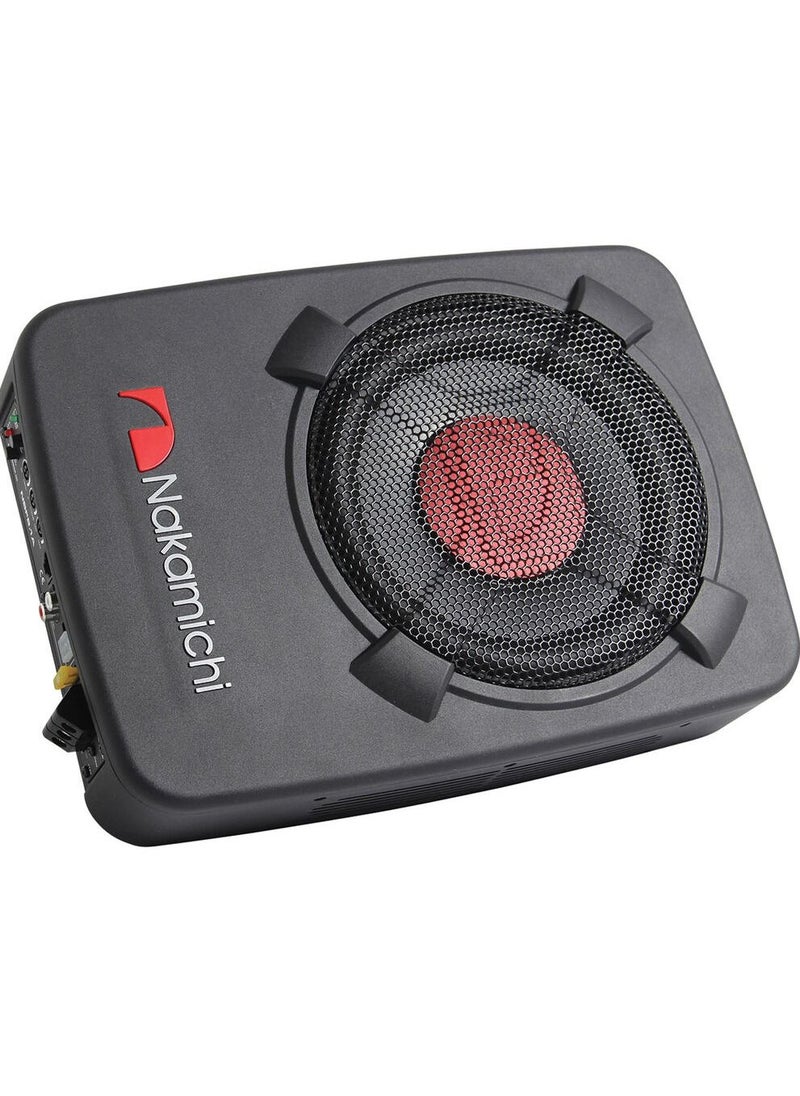 NAKAMICHI - Nakamichi Underseat Subwoofer NBF8.1 1200W Powerful Active Subwoofer 8 Inch 120RMS - Image 1