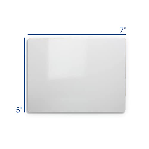 Flipside Products 5" x 7" Dry Erase White Boards, Classroom Pack, Single-Sided Lapboard for Class, Reusable for Group Participation - 24 Pack - Image 3