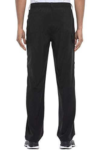Dickies Scrub Pant for Men Natural Rise Drawstring Bottoms with 6 Pockets and Back Elastic Waistband - DK015S, XL Short, Blac - Image 5