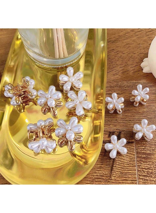 صن بيرد إكسسوارات شعر على الطراز الكوري من SUNBIRD، مشابك شعر على شكل تمساح، مجموعة مشابك شعر للبنات الصغيرات والمراهقات والأطفال الصغار، (7 قطع، مخلب لؤلؤي من ديزي) - Image 2