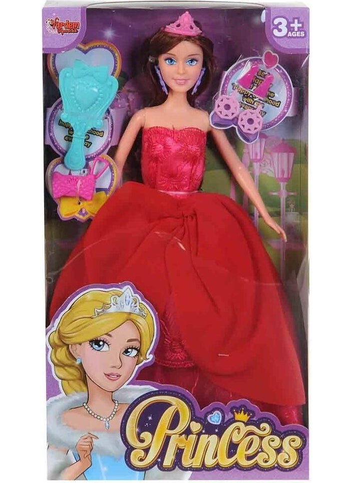 Vardem Oyuncak - Vardem Toy Boxed 29 cm Princess Doll with Accessories - Image 1