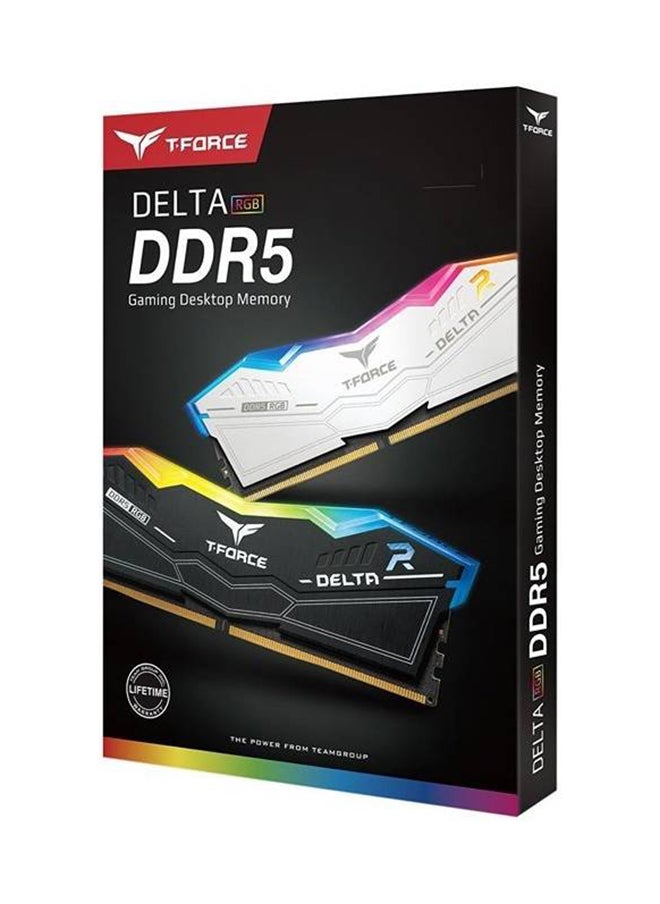 TeamGroup T-Force Delta RGB Black 64GB (2x 32GB) DDR5 6000 Desktop Memory, 288-Pin PC RAM, 38 CAS Latency, Intel XMP 3.0 Chipset, Black | FF3D564G6000HC38ADC01  - Image 5