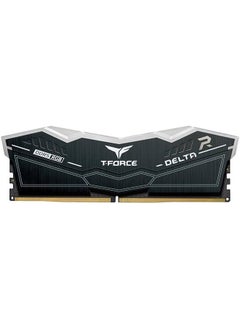 TeamGroup ذاكرة سطح مكتب T-Force Delta RGB باللون الأسود 64 جيجابايت (2x 32 جيجابايت) DDR5 6000، ذاكرة وصول عشوائي للكمبيوتر الشخصي 288 دبوسًا، زمن انتقال 38 CAS، شريحة Intel XMP 3.0، باللون الأسود | FF3D564G6000HC38ADC01  - Image 4