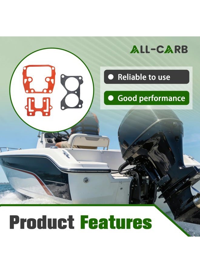 marddpair 2 Pack Carburetor Rebuild Kit Replacement for Johnson Evinrude V4 85 90 100 115 125 140 HP - Image 5