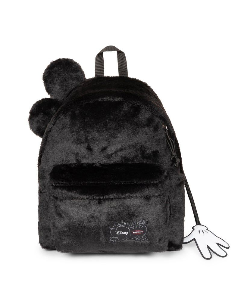 Eastpak Padded Pak'R Mickey Fuzzy Backpack - Image 1