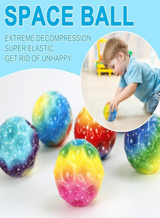 LANLOY Moon Ball Space Balls Ultimate High-Bouncing Fun for Skillful Play,Hand Eye Coordination, and Sensory Development (Space Balls, 4) - Image 4