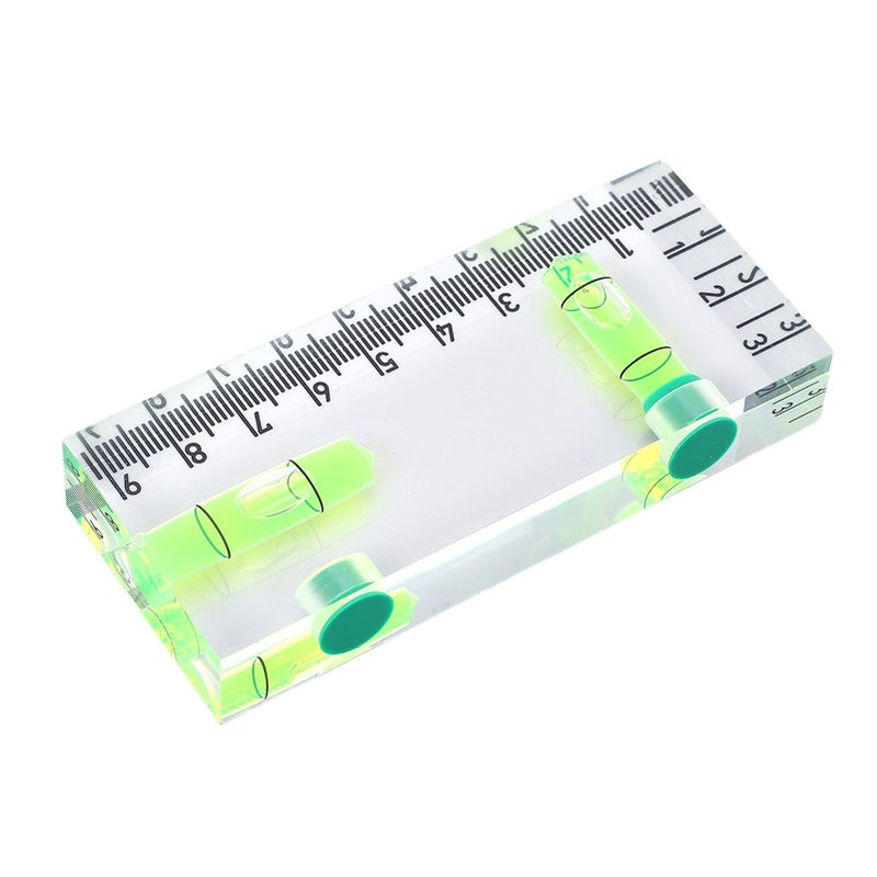 Magnetic Acrylic Horizontal Vertical Pocket Bubble Level With Strong Magnets For Home Decoration Construction Site - Image 2