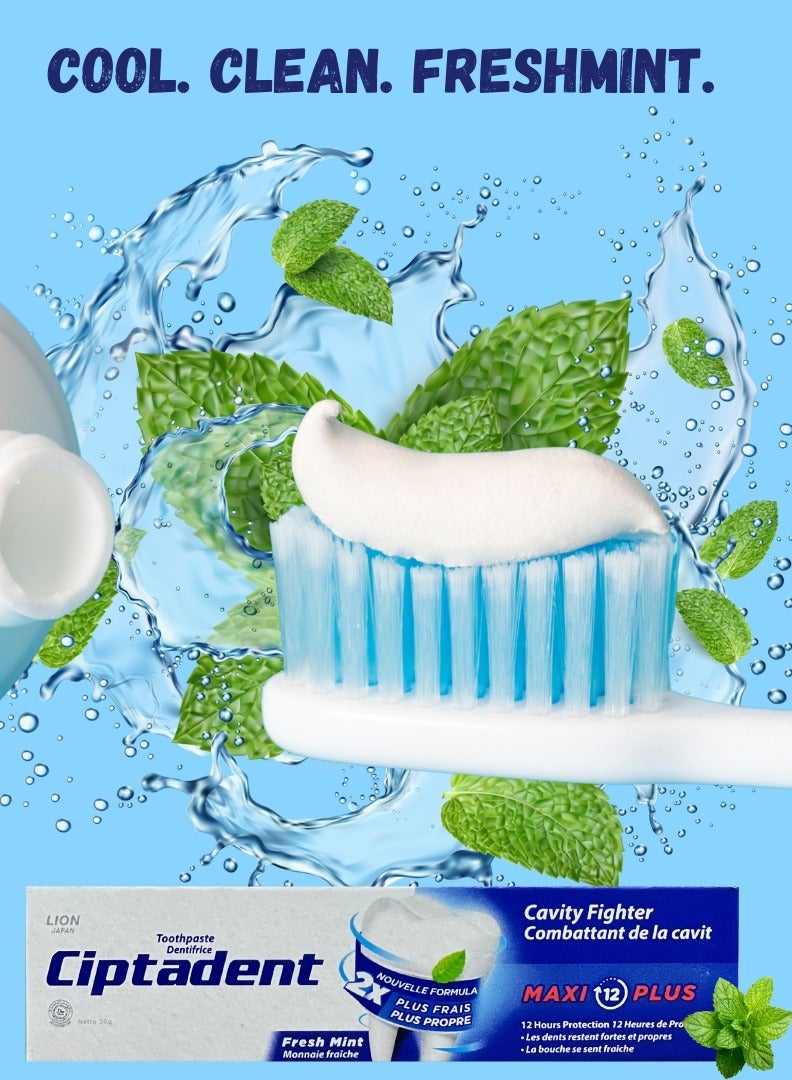 Ciptadent Fresh Mint Toothpaste 190g – Long-Lasting Freshness & Oral Protection - Image 4