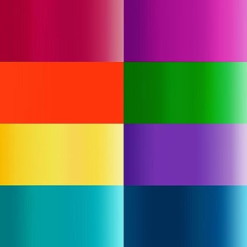 CREATE X Createx Iridescent 8 Airbrush Paint Colors Set 2 Oz Bottles - Image 3
