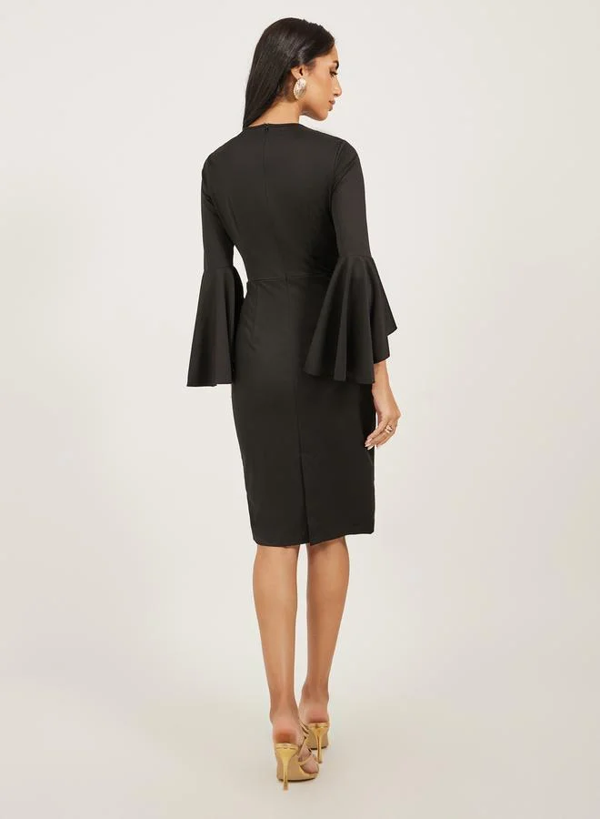 Take Two Bell Sleeve Dress