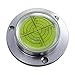 GEONASSUR Flange Plate Level Machine Tool Travel Trailer Camper Rv Leveling Small Mini Scope Bubble Level Round Diameter 60mm - Image 2