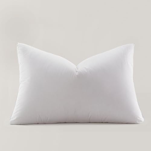 Globon Ultra Soft Down Pillow King Size, Premium Down Filled Bed Pillow for Sleeping, 100% Cotton Shell 500 Thread Count 700 Fill Power, Soft Hotel Collection Down Feather Pillow 20" x 36" 1 Pack - Image 1