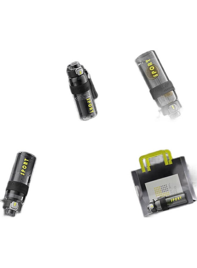 PAKCHOICE زجاجة ماء رياضية باك تشويس، سعة كبيرة، للرجال والنساء، مادة تريتان، زجاجة ماء للياقة البدنية في الهواء الطلق، محمولة، للطلاب، جرة ماء رياضية - Image 2