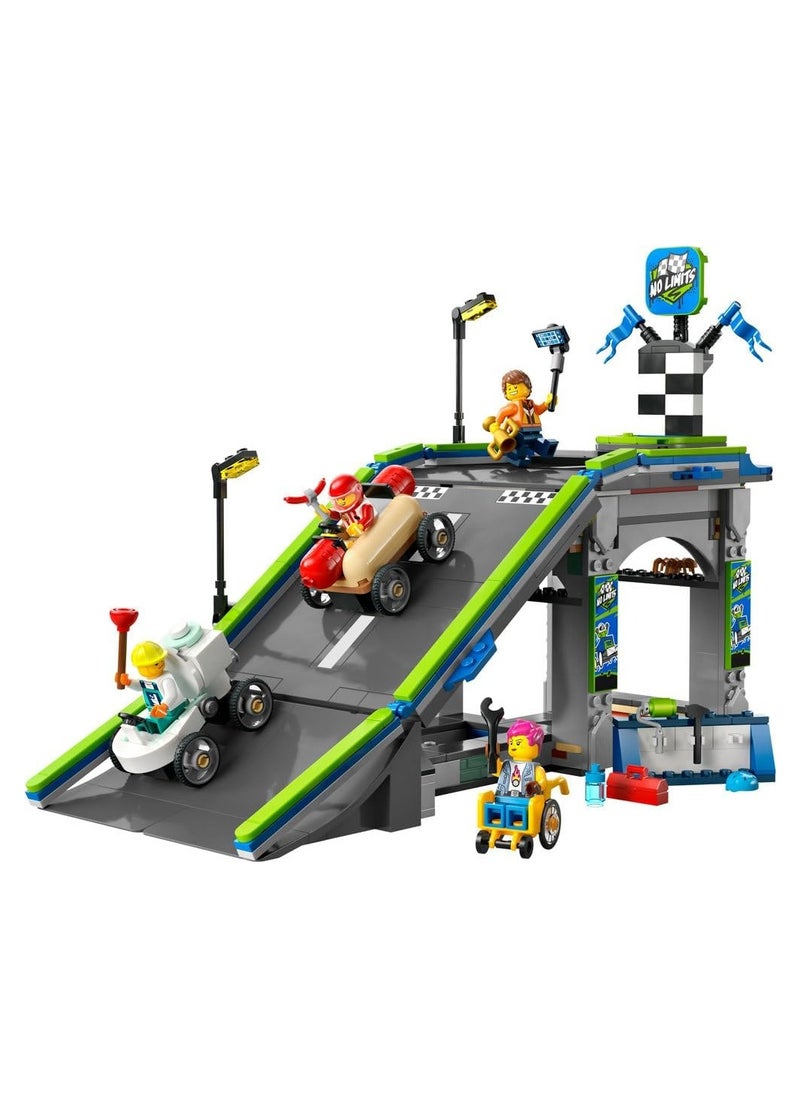 LEGO LEGO No Limits Race Car Ramp Track Set - Building Toys 60460  - Image 2