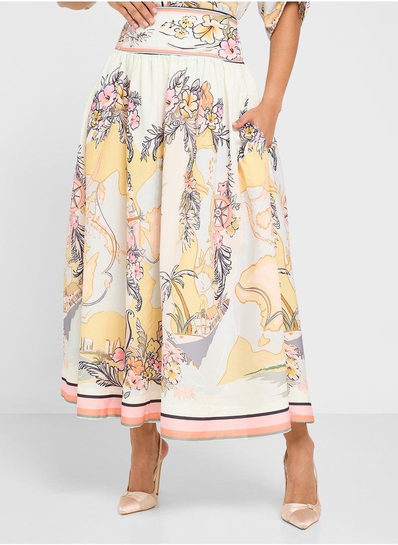 ELLA Print Shirt & Skirt Set  - Image 4