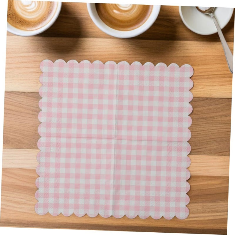 40 Pieces Elegant Napkins For Wedding Birthday Shower Party Easy Cleanup - Image 5