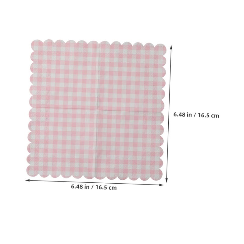 40 Pieces Elegant Napkins For Wedding Birthday Shower Party Easy Cleanup - Image 3