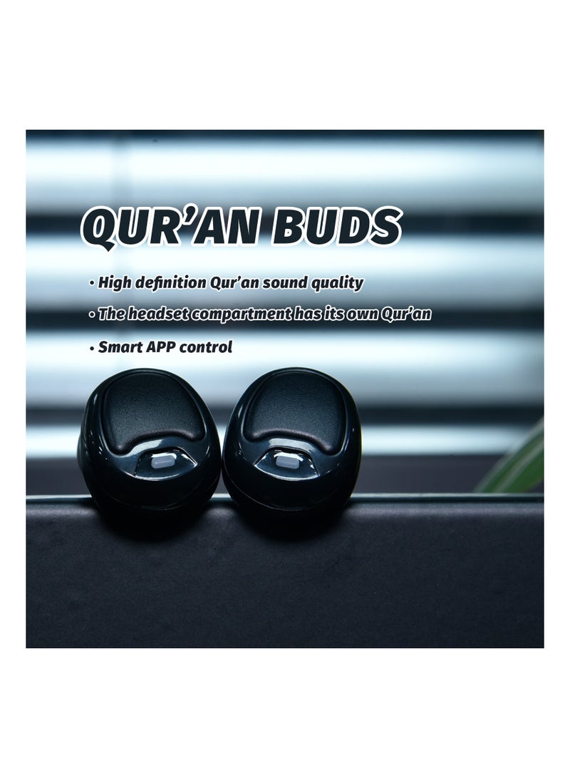 Equantu New Design SQ803 Muslim Gift Quran Surah Learning Earphone Bluetooth Function Earphone Quran Speaker - Image 5