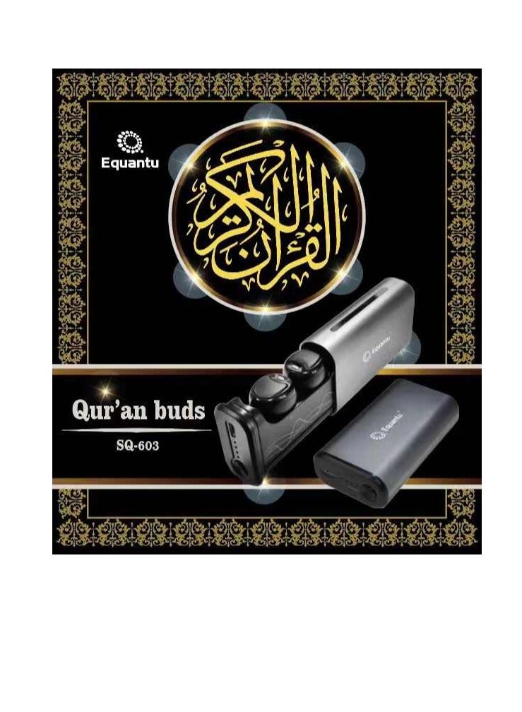 Equantu New Design SQ803 Muslim Gift Quran Surah Learning Earphone Bluetooth Function Earphone Quran Speaker - Image 2