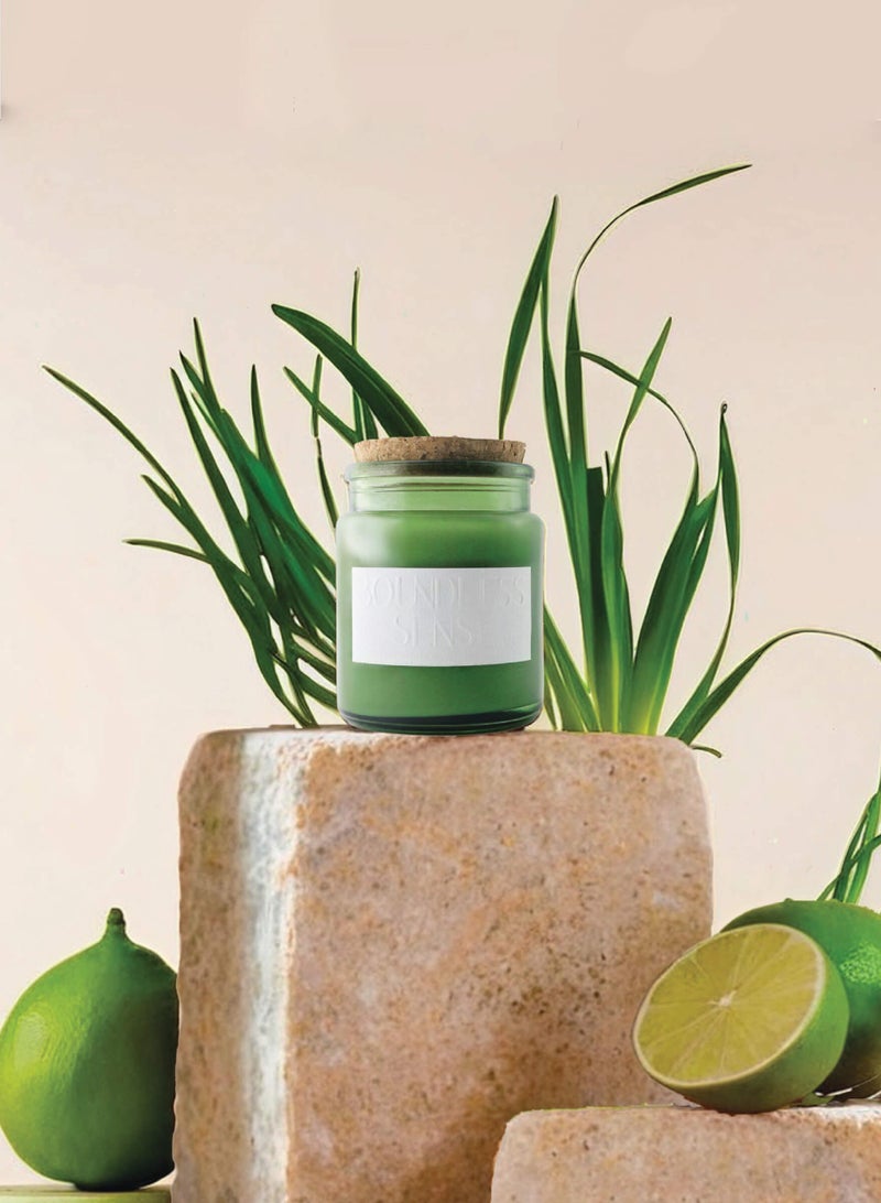 Boundless Sense Lime Breeze Candle - Scented Candle - Image 1