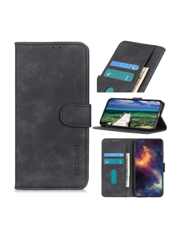 The Bros Case For Xiaomi Mi 11T / 11T Pro KHAZNEH Retro Texture Horizontal Flip Leather Case with Holder & Card Slots & Wallet