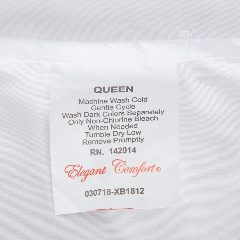 CELINE LINEN Elegance Linen Hospitality Special Treatment Construction Luxurious Ultra Soft White Single Fitted Sheet  Queen - Image 3