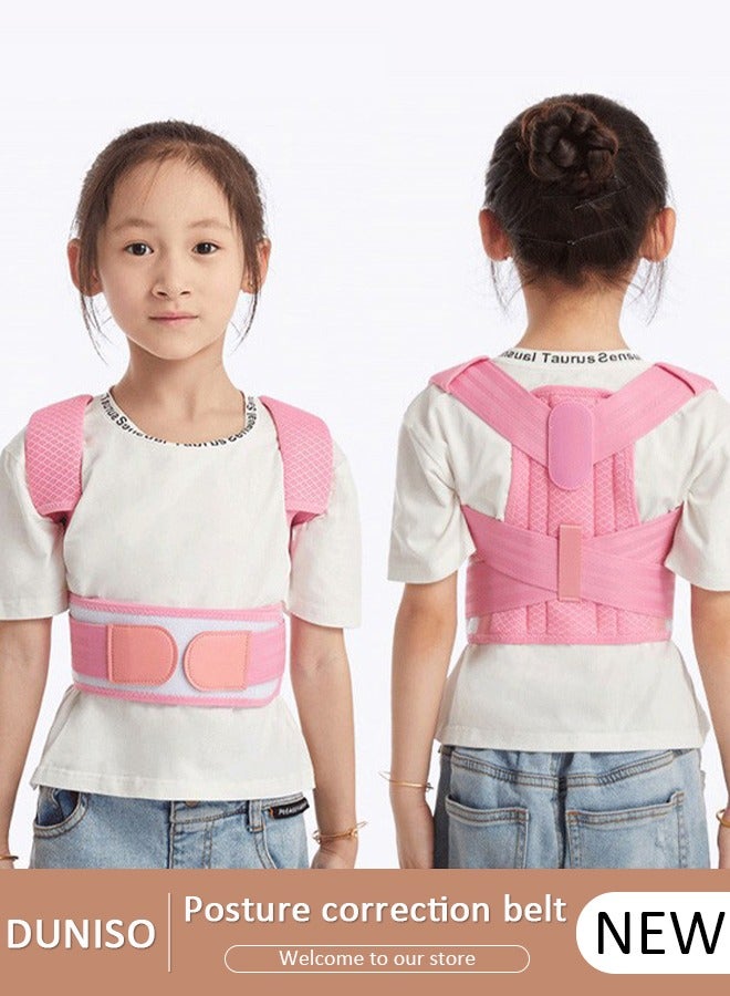 Back Brace Posture Corrector for Girl Boy, Children Hunchback Correction Belt Back Spine Support Belt Correcting Hunchback L - Image 1